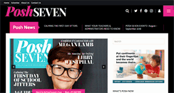 Desktop Screenshot of poshseven.com